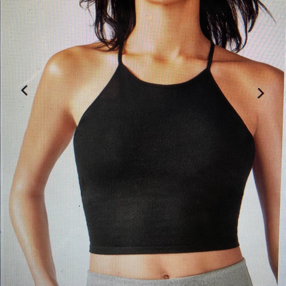 Black Crop Top ( Kailey Top Fabletics)